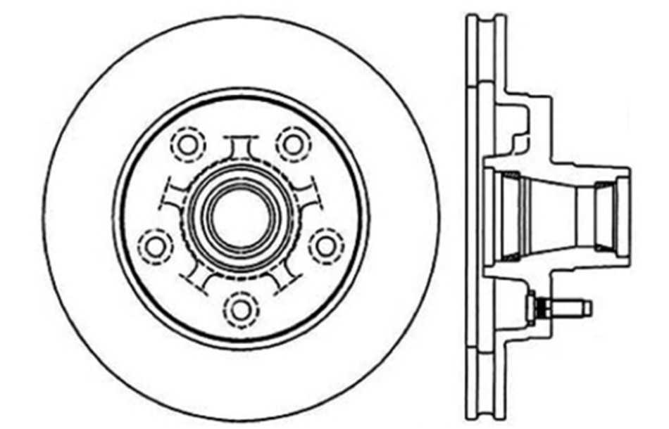 Frt Disc Brake Rotor   FVP   121.62013