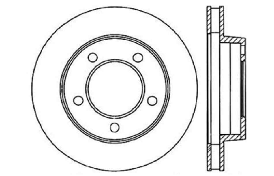 Frt Disc Brake Rotor   FVP   121.65013